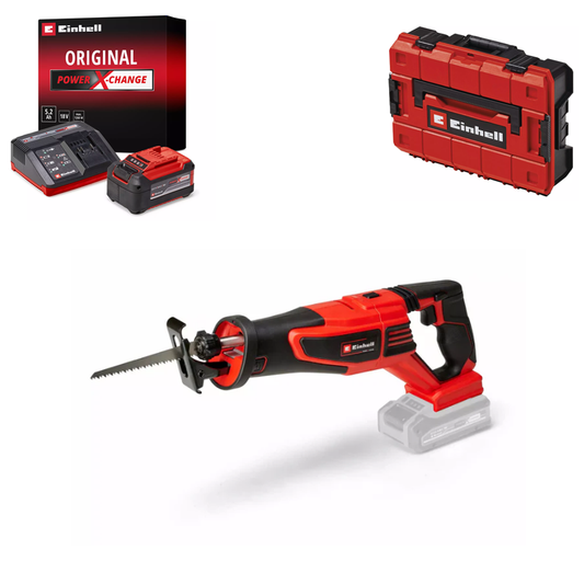 Einhell TP-AP 18/28 Li BL - Solo PXC 18V 200MM Professional Brushless Reciprocating Saw Kit 4326310