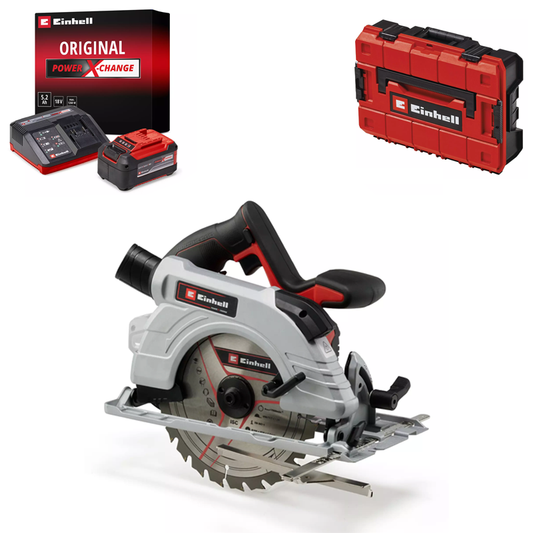 Einhell TP-CS 18/190 Li BL - Solo PXC 18V Professional Brushless 190mm Circular Saw Kit 4331210