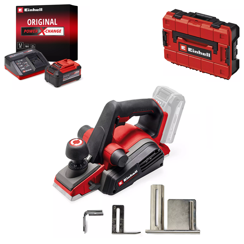 Einhell TP-PL 18/3 Li BL - Solo PXC 18V 3mm Professional Brushless Planer Kit 4345405