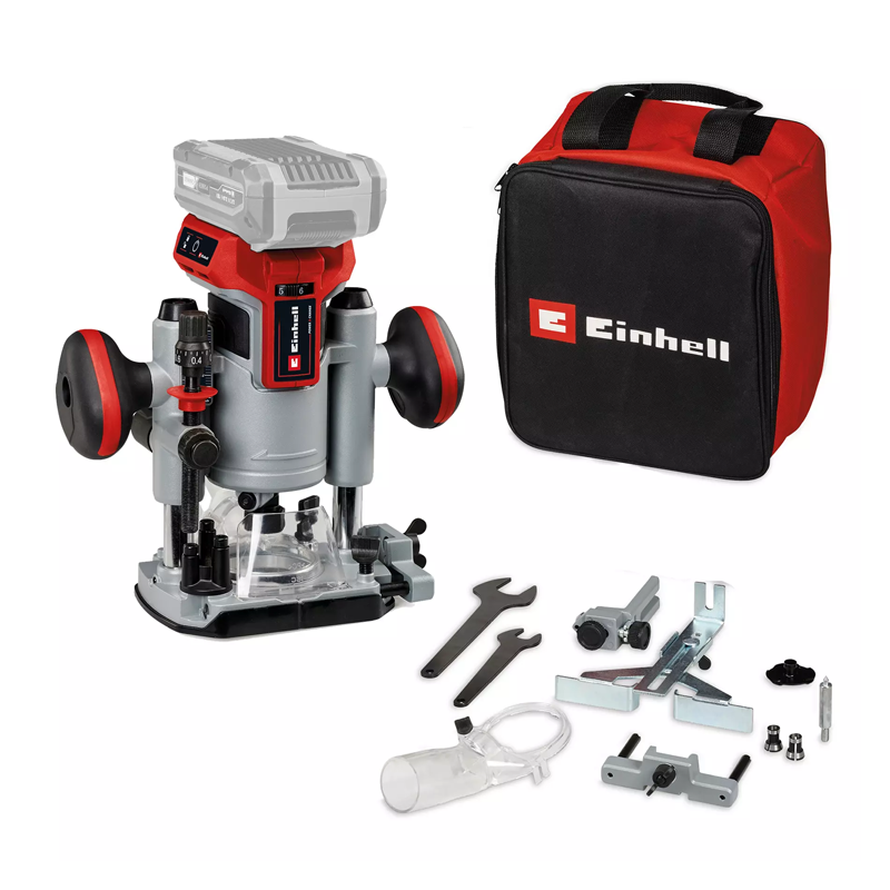 Einhell TP-RO 18 Set Li BL - Solo PXC 18V Professional Cordless Palm Trim Router Kit 4350410