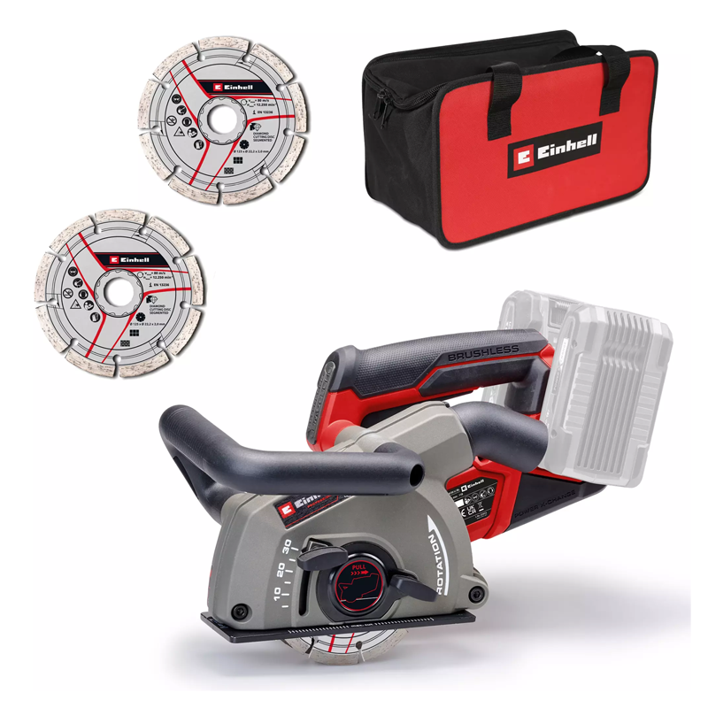 Einhell TP-MA 36/30 Li BL - Solo PXC 36V Professional Brushless Wall Chaser Kit 4350800