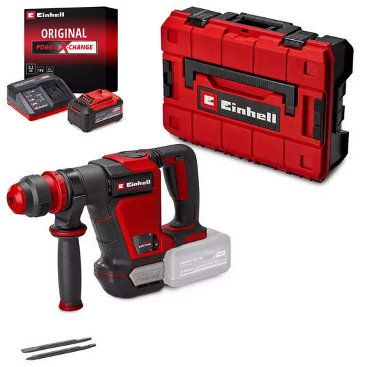 Einhell TP-DH 18/4 Li BL-Solo PXC 18V 4J SDS Plus Professional Brushless Demolition Hammer Kit 4514190