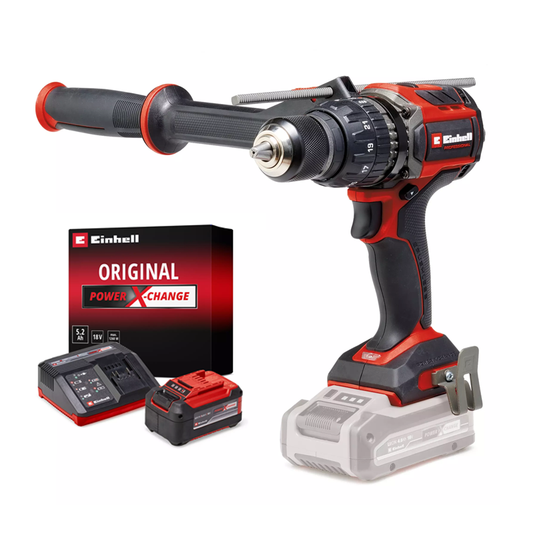Einhell TP-CD 18/120 Li-i BL - Solo PXC 18V Professional Brushless 120nm Combi Drill Kit 4514310