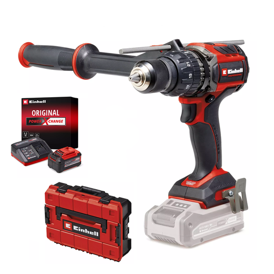 Einhell TP-CD 18/120 Li-i BL - Solo PXC 18V Professional Brushless 120nm Combi Drill Kit 4514310