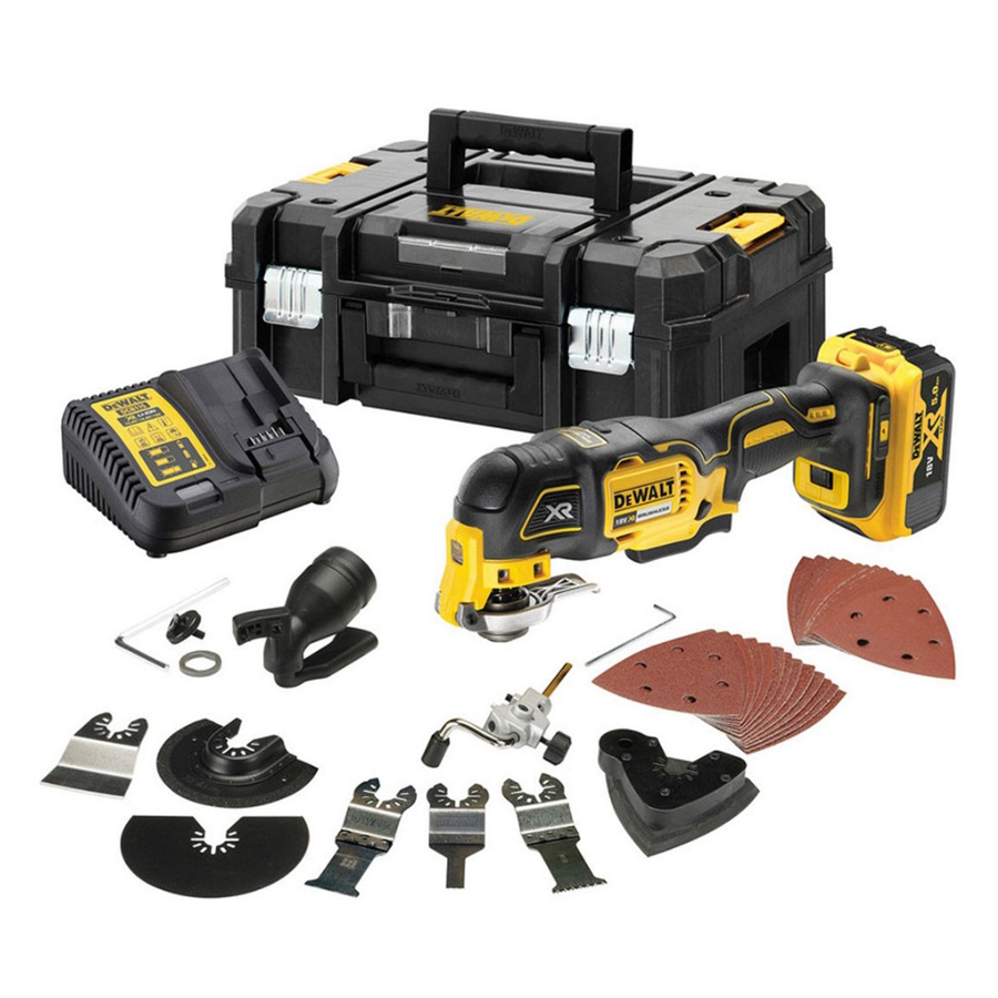 DeWalt DCS356P1-GB 18V XR Multi Tool Kitted w/ 5Ah & Charger