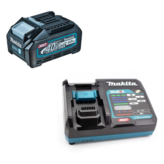 Makita BL4040 40V 4.0AH Li-ion Battery + DC40RA Charger Bundle