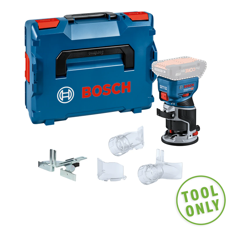 BOSCH GKF18V-8 BOSCH 18V Brushless Palm Router in L-BOX 06016C2071