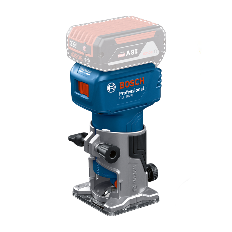BOSCH GKF18V-8 BOSCH 18V Brushless Palm Router in L-BOX 06016C2071