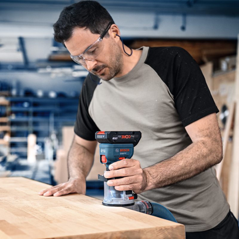 BOSCH GKF18V-8 BOSCH 18V Brushless Palm Router in L-BOX 06016C2071