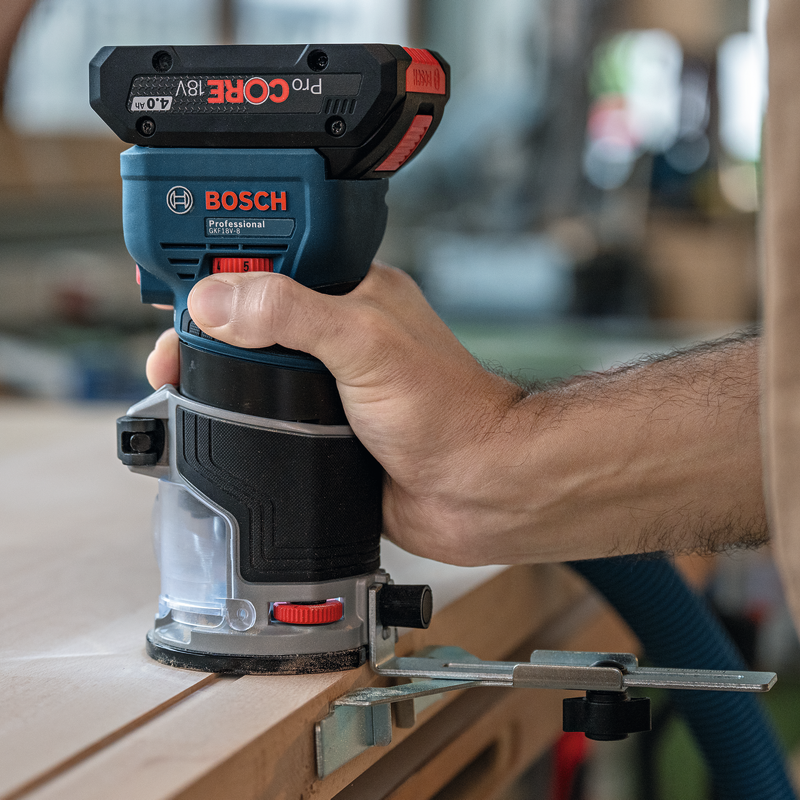 BOSCH GKF18V-8 BOSCH 18V Brushless Palm Router in L-BOX 06016C2071