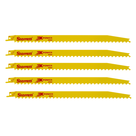 STARRETT BT123-5 Recip Blade PK5