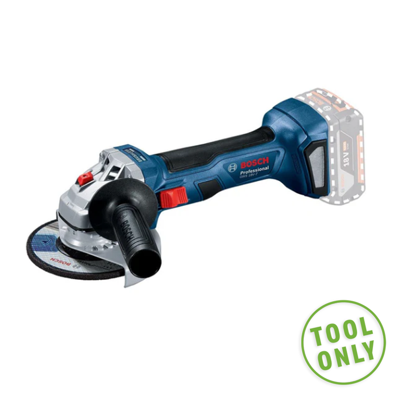 Bosch GWS18V-7125 115mm 18V Brushless Grinder Body