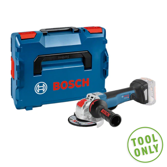 Bosch GWX18V-10PC 18V Xlock Grinder Body in L-Boxx