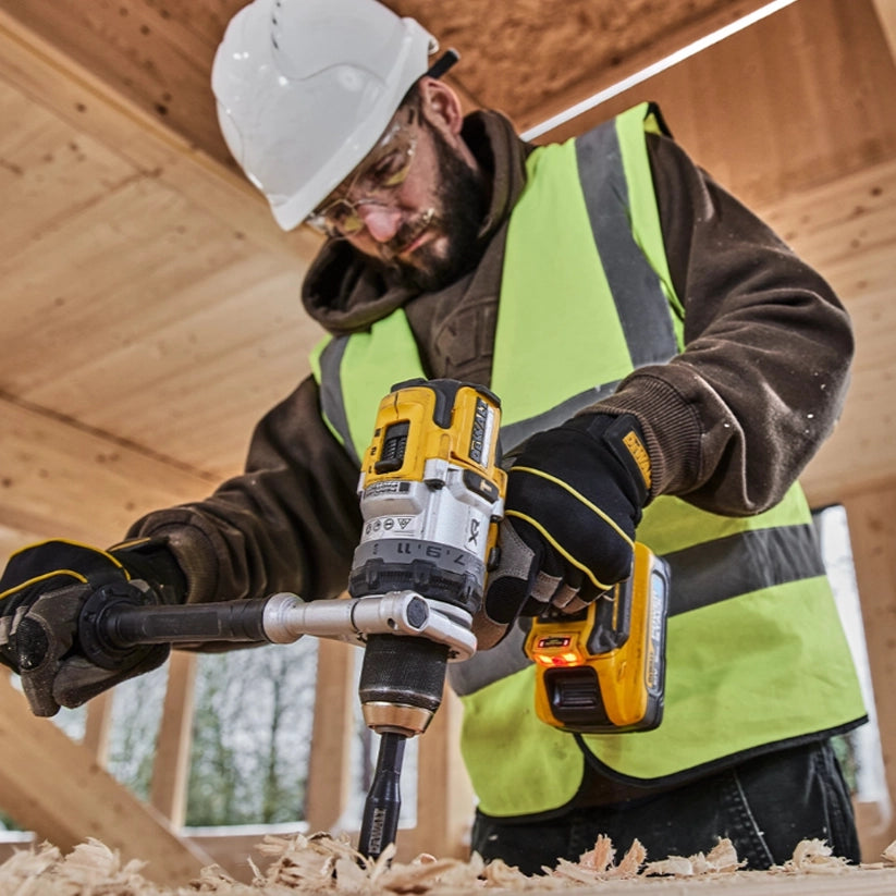 DeWALT DCD1007H2T XR Brushless Combi Drill 2x 5.0Ah Dax Tools