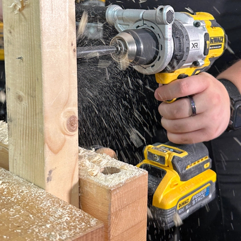 DeWALT DCD1007H2T XR Brushless Combi Drill, 2x 5.0Ah