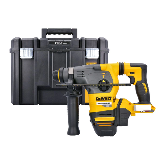 DeWalt DCH333NT-XJ 54V Flexvolt 30mm 3kg SDS-Plus Body