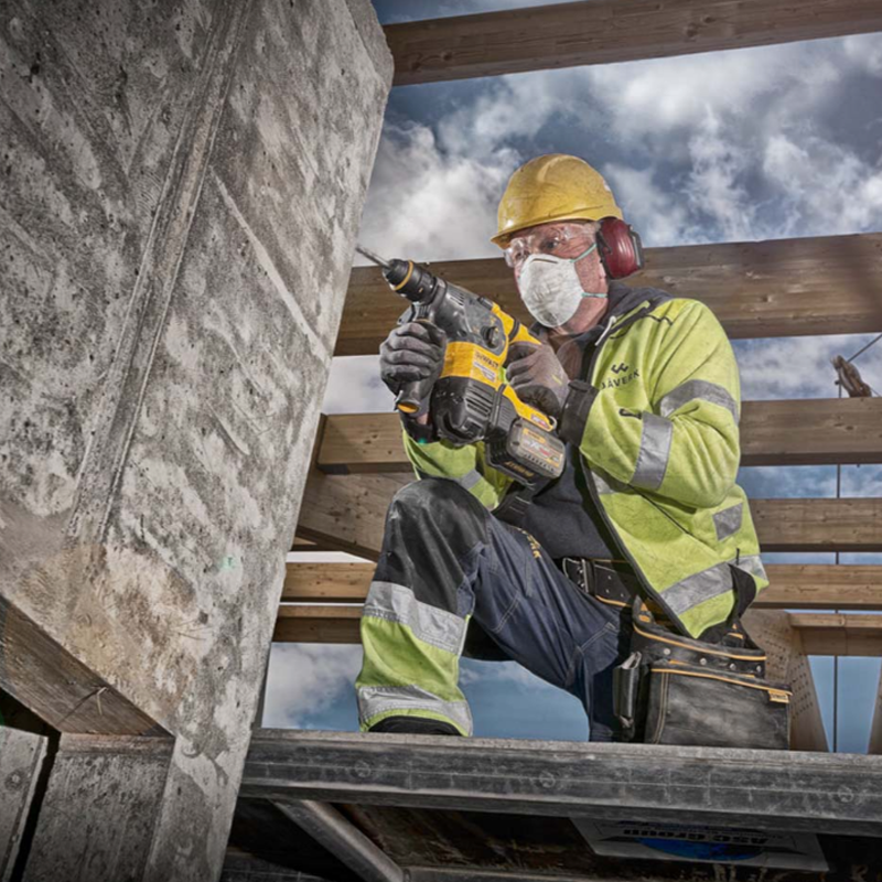 DeWalt DCH333X2 54V XR 2x9.0ah Li ion FlexVolt SDS Plus Hammer Drill Dax Tools