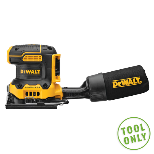 Dewalt DCW200 18V XR Brushless 1/4 Sheet Orbital Sander - Body Only