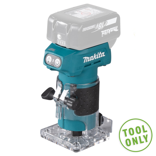 Makita DRT52Z 18v Router / Trimmer - 1/4" Collet