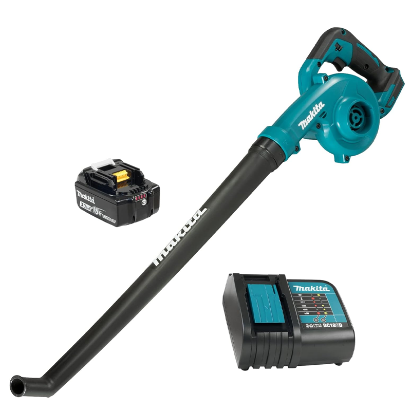 Makita DUB186SF 18v Cordless Long Nozzle Blower 1 x 3.0ah Battery + Charger