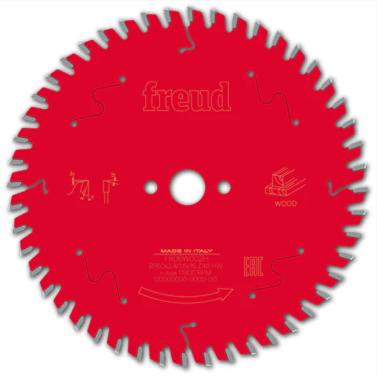 FREUD 160mm X 16mm X T48 TCT Blade (F03FS09674) FR06W002H