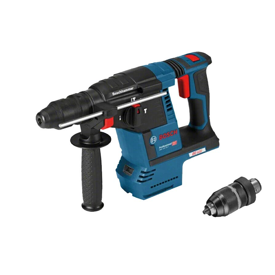 Bosch GBH18V-26F 18V Heavy Duty SDS Drill Body c/w Snap Off Chuck