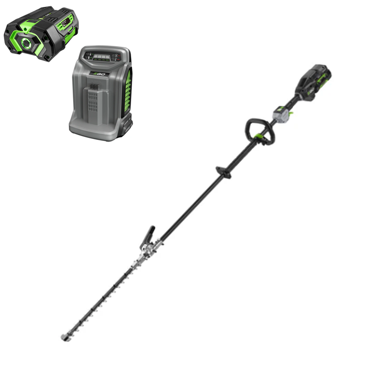 EGO PRO-X Long Reach Hedge Trimmer HTX5300-PA Kit w/ 6Ah Battery + Fast Charger