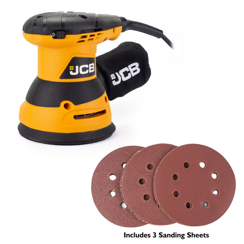 JCB 21-RO125 Random Orbital Sander 125mm 240V