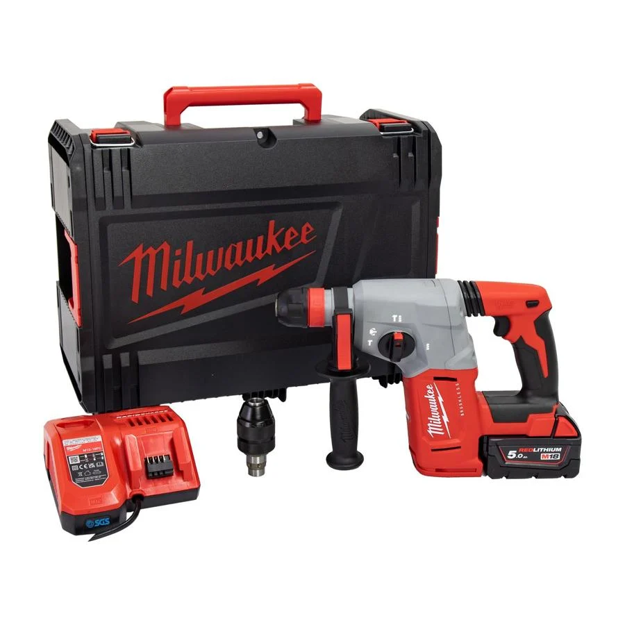 Milwaukee M18BLHX-501X M18 SDS Drill B/L 1X 5Ah