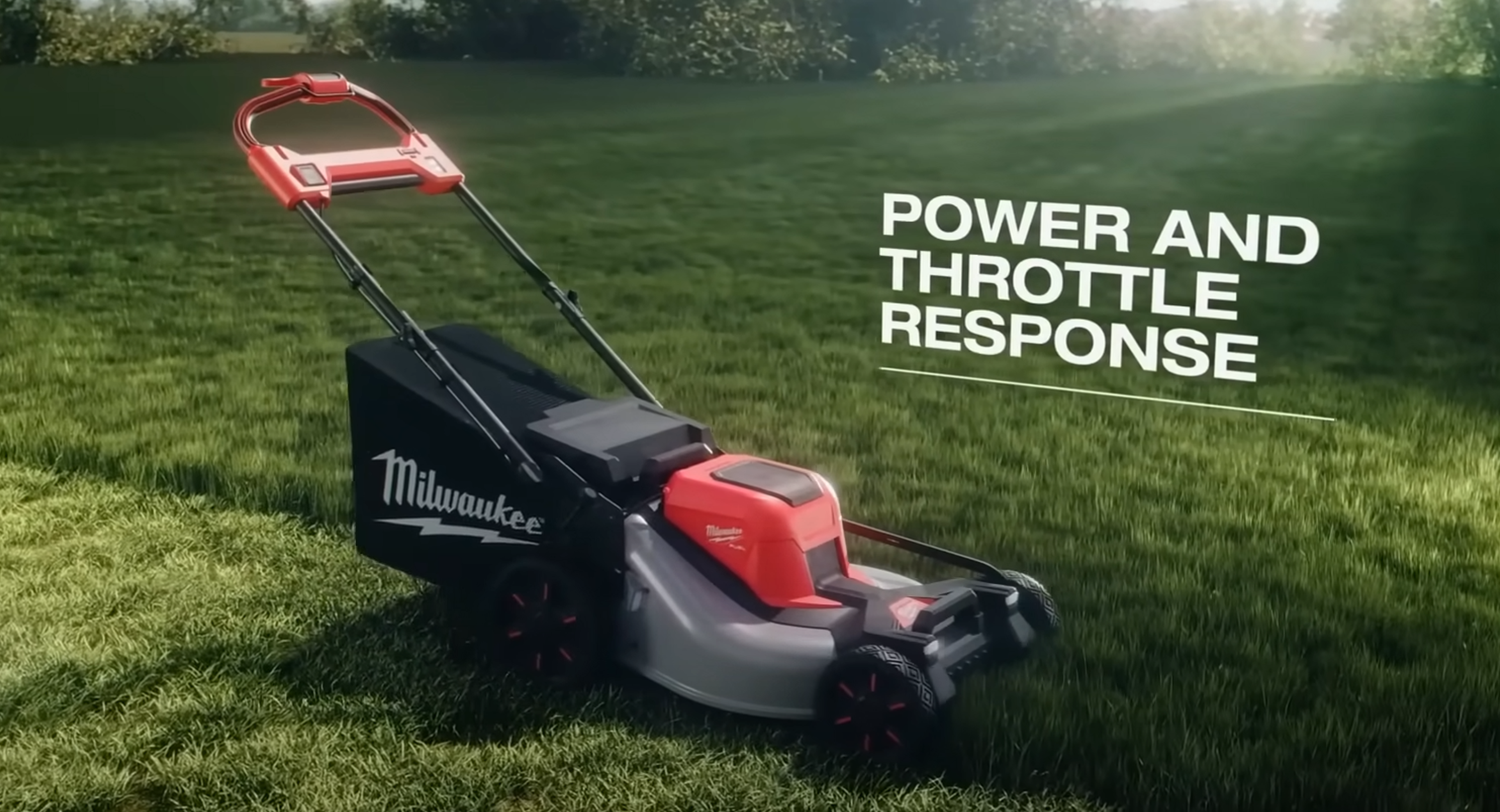 Load video: MILWAUKEE® M18 FUEL™ 53cm Lawnmower