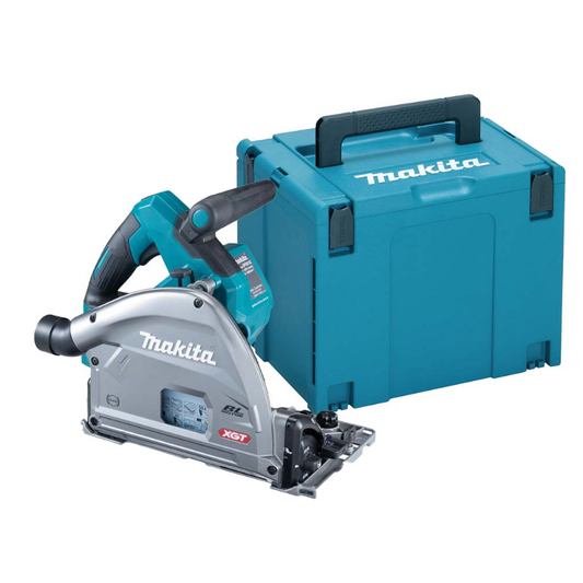 Makita 40V Max XGT Brushless 165mm Plunge Saw With AWS Body