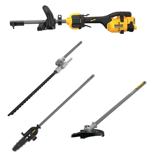 DeWALT Split Shaft Powerhead DCMAS5713N-XJ + Attachments Bundle