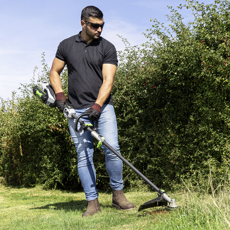 EGO STA1600 Line Trimmer + EA0800 Edger Attachment + 56V Powerhead PH1420E Bundle